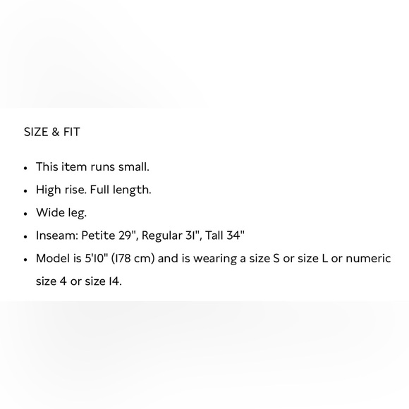 Banana Republic Linen Blend Wide Leg Pleated Trouser Black 851121-01-1 NWT 10P - Picture 7 of 8